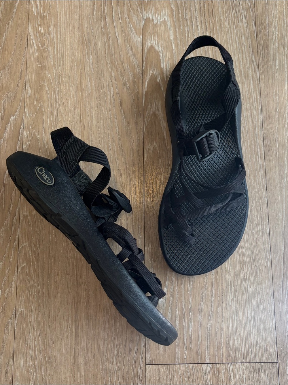 Black Chaco ZX/2 Dual Adjustable Straps Classic Sandals